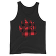 Bear Paw Plaid (Tank Top)-Tank Top-Swish Embassy