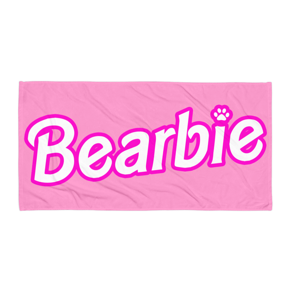Bearbie (Beach Towel)-Beach Towel-Swish Embassy