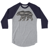 Bear's Anatomy (Raglan)-Raglan-Swish Embassy