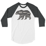 Bear's Anatomy (Raglan)-Raglan-Swish Embassy