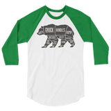 Bear's Anatomy (Raglan)-Raglan-Swish Embassy