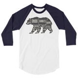 Bear's Anatomy (Raglan)-Raglan-Swish Embassy