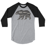 Bear's Anatomy (Raglan)-Raglan-Swish Embassy