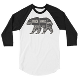 Bear's Anatomy (Raglan)-Raglan-Swish Embassy