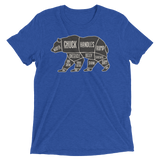 Bear's Anatomy (Retail Triblend)-Triblend T-Shirt-Swish Embassy