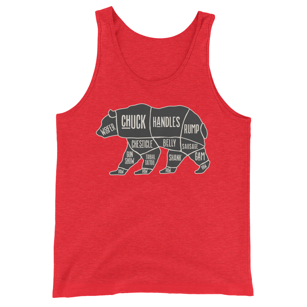 Bear's Anatomy (Tank Top)-Tank Top-Swish Embassy