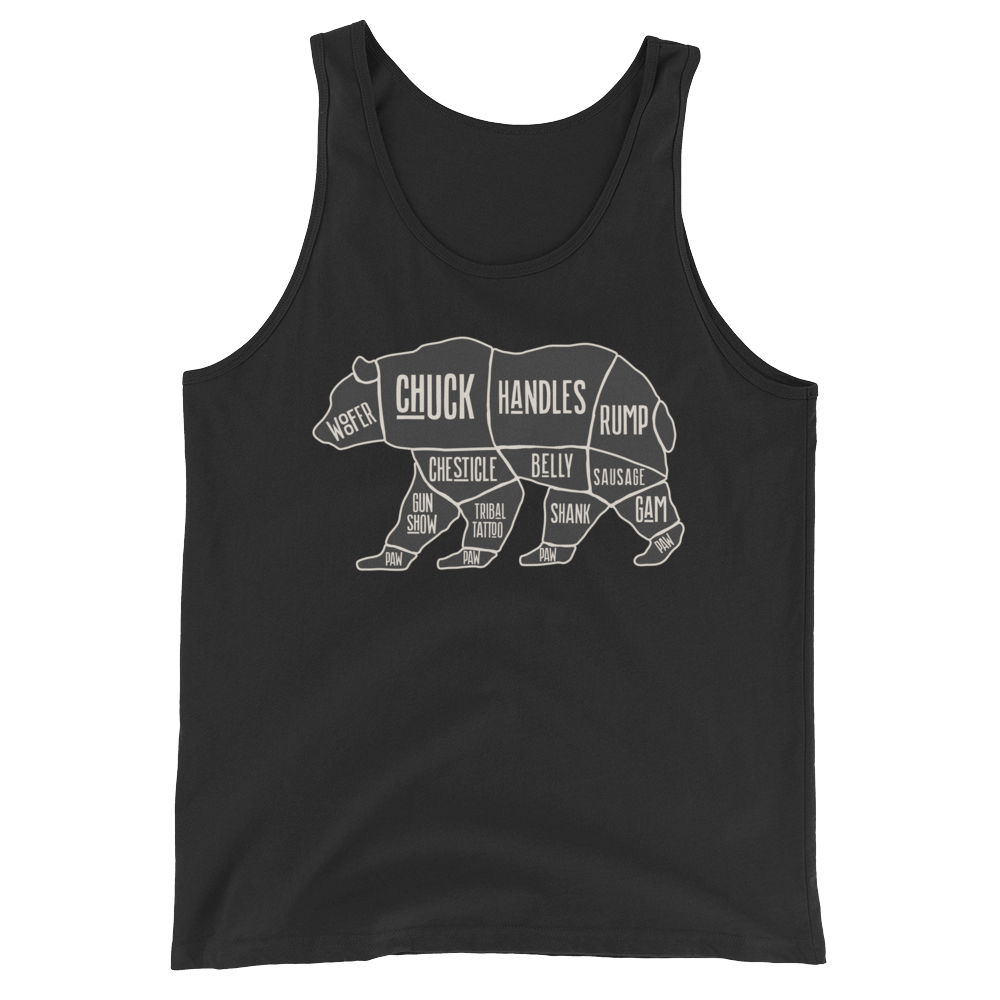 Bear's Anatomy (Tank Top)-Tank Top-Swish Embassy