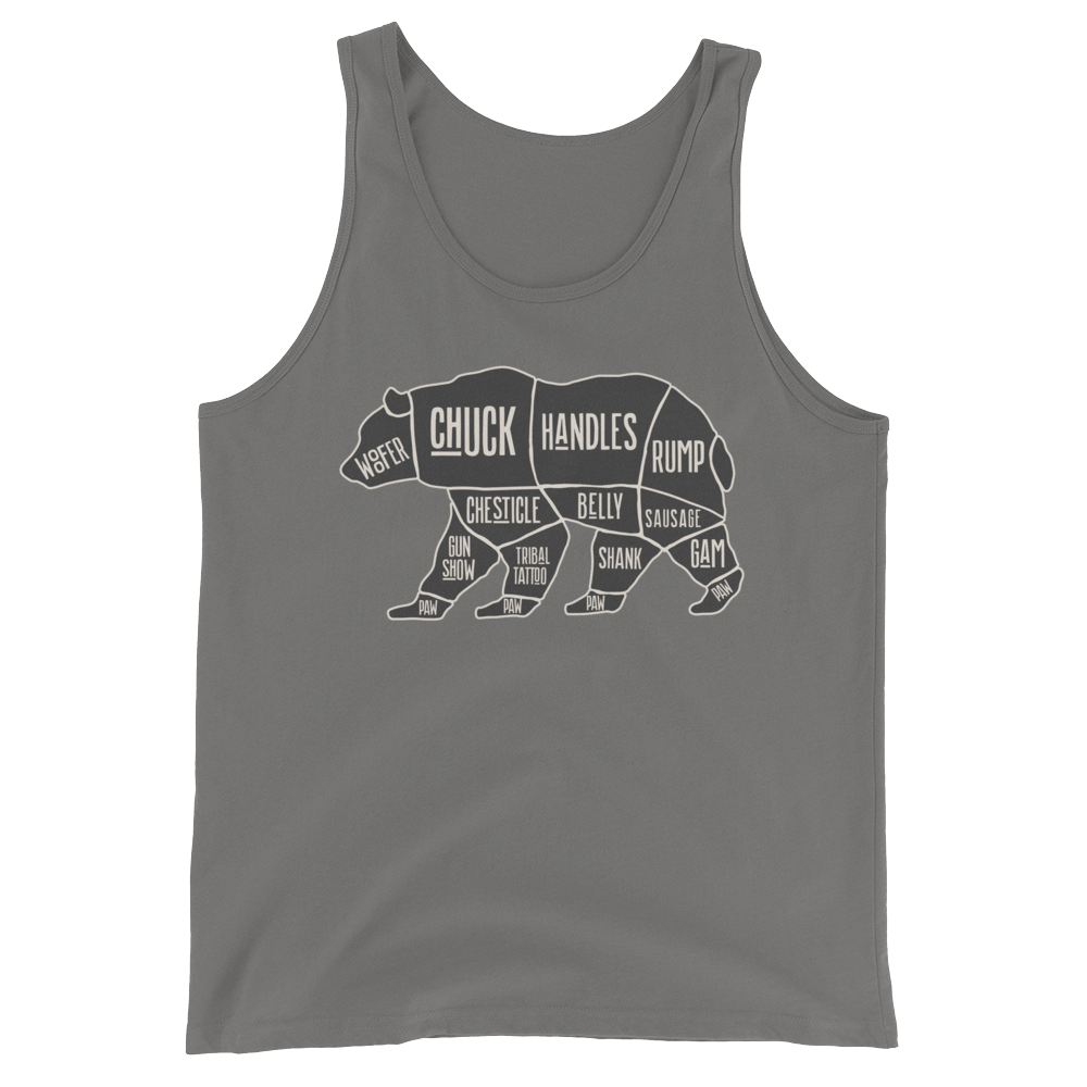 Bear's Anatomy (Tank Top)-Tank Top-Swish Embassy