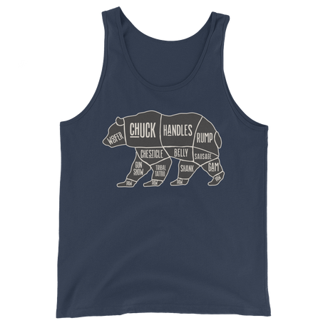 Bear's Anatomy (Tank Top)-Tank Top-Swish Embassy