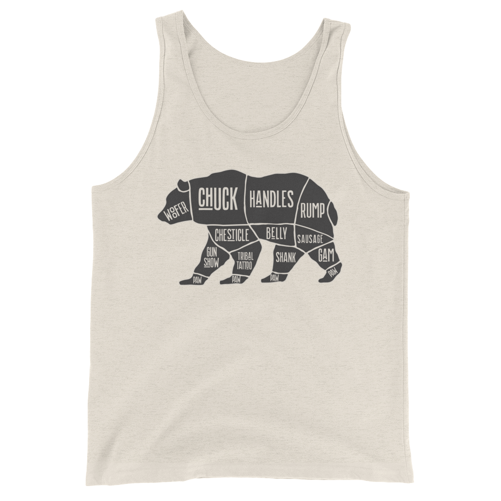 Bear's Anatomy (Tank Top)-Tank Top-Swish Embassy