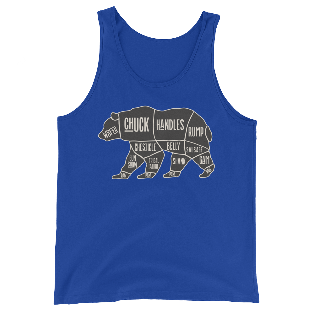 Bear's Anatomy (Tank Top)-Tank Top-Swish Embassy