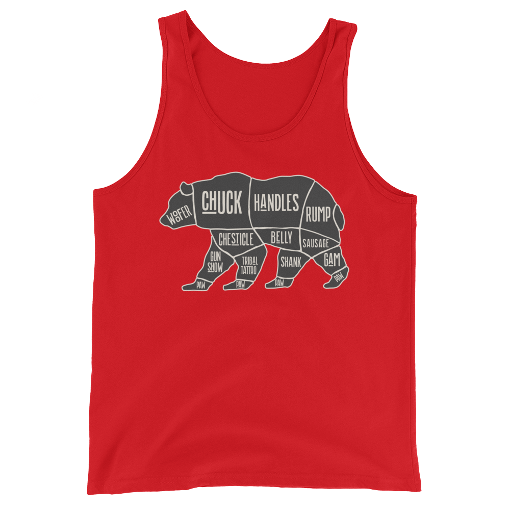 Bear's Anatomy (Tank Top)-Tank Top-Swish Embassy