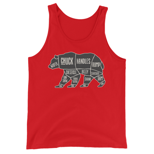 Bear's Anatomy (Tank Top)-Tank Top-Swish Embassy