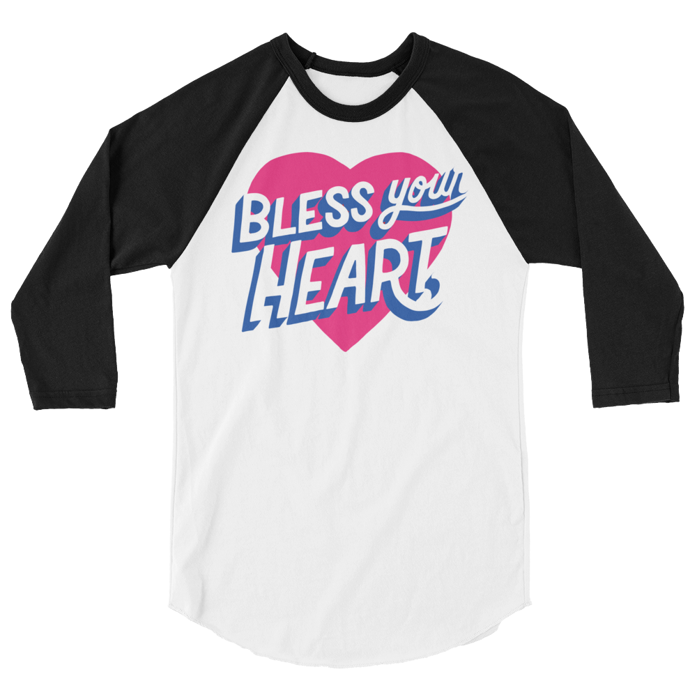 Bless Your Heart (Raglan)-Raglan-Swish Embassy