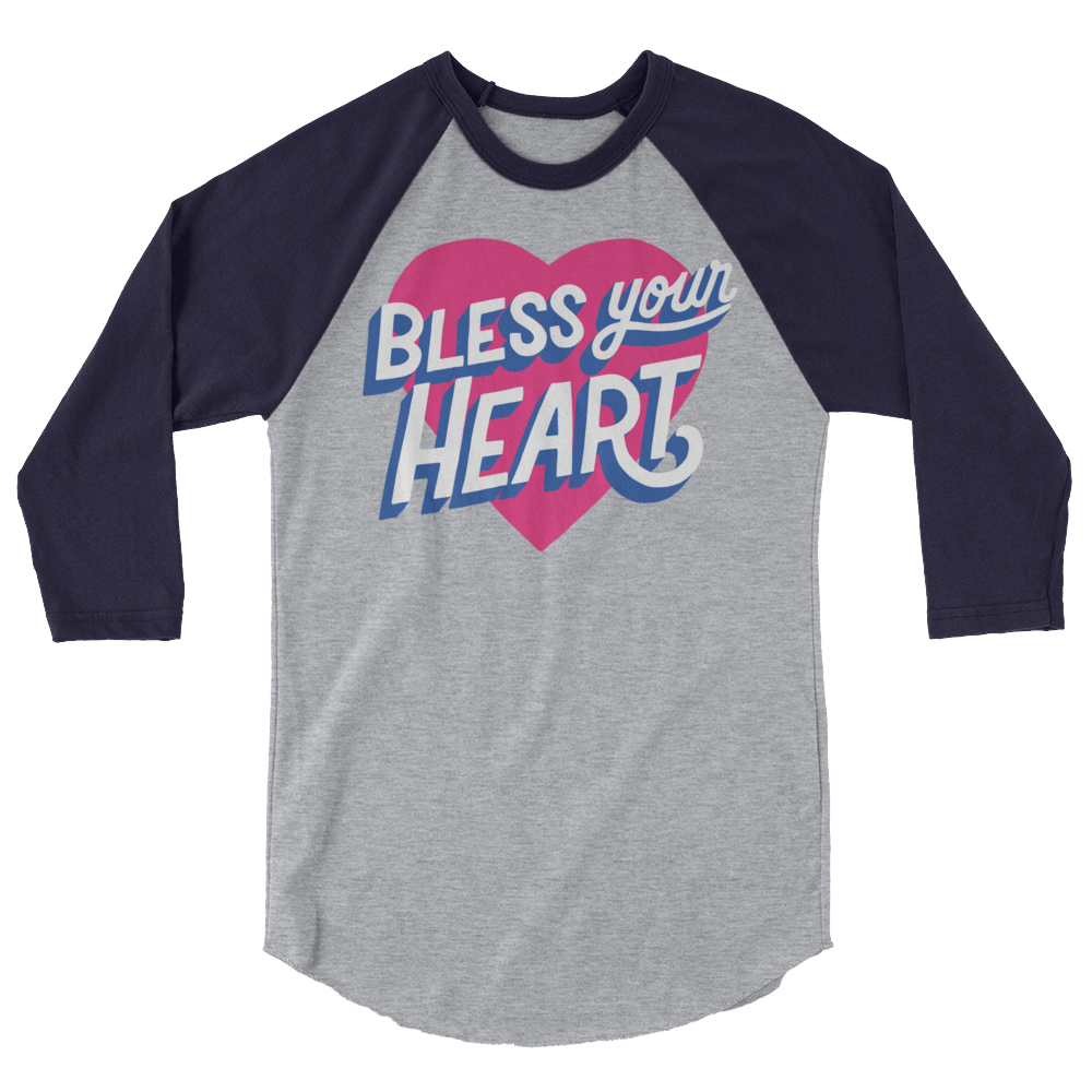 Bless Your Heart (Raglan)-Raglan-Swish Embassy