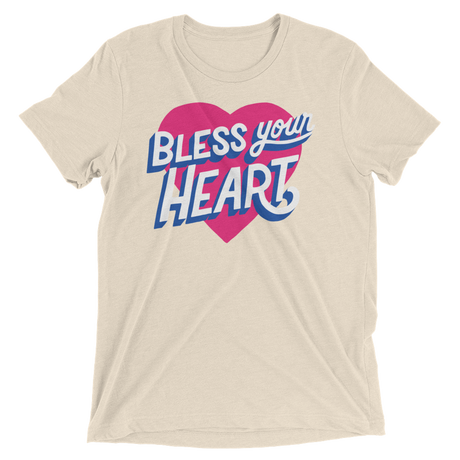 Bless Your Heart (Retail Triblend)-Triblend T-Shirt-Swish Embassy