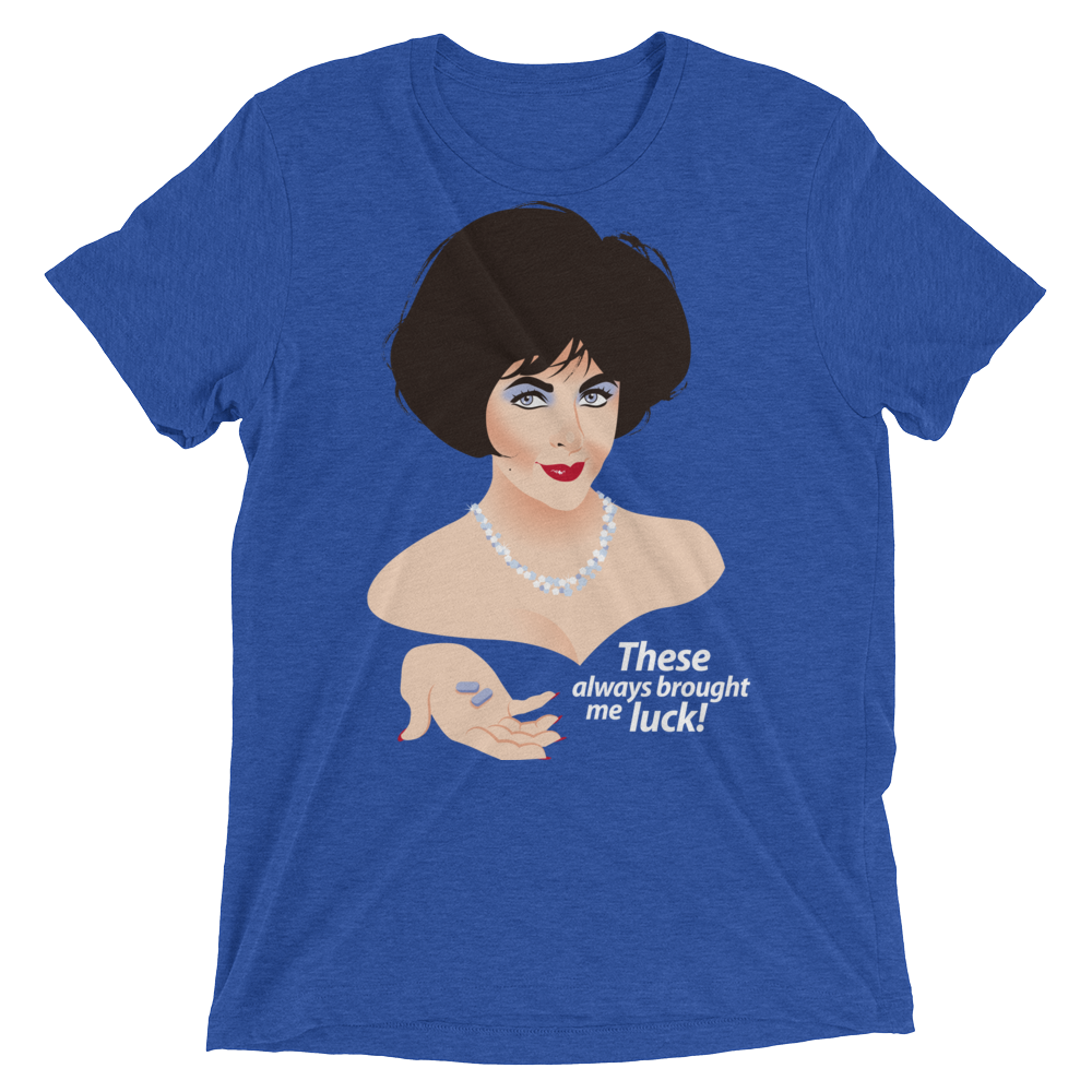 Blue Diamonds (Retail Triblend)-Triblend T-Shirt-Swish Embassy