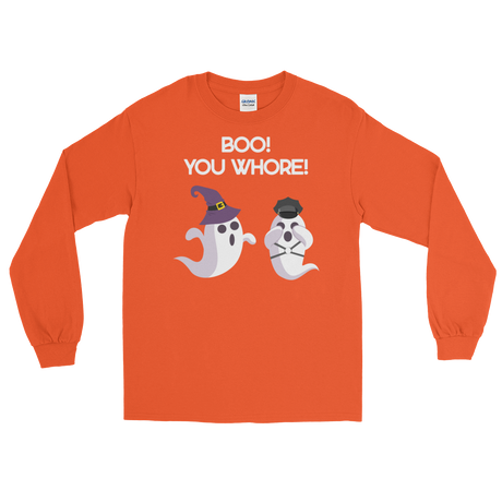 Boo! You Whore! (Long Sleeve)-Long Sleeve-Swish Embassy