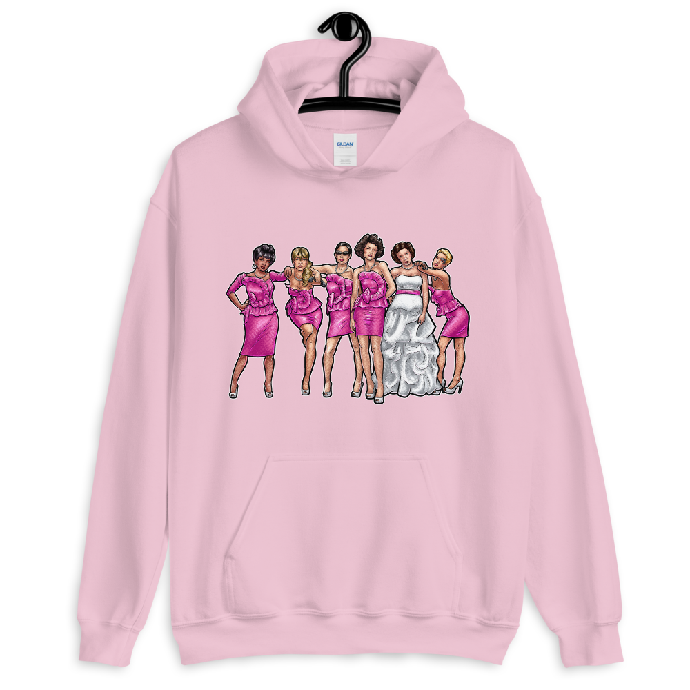 Bridesmaids from Outer Space (Hoodie)-Hoodie-Swish Embassy