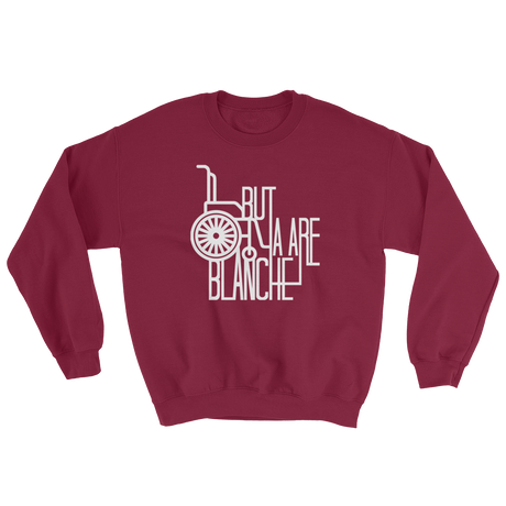 But Ya Are Blanche (Long Sleeve)-Long Sleeve-Swish Embassy