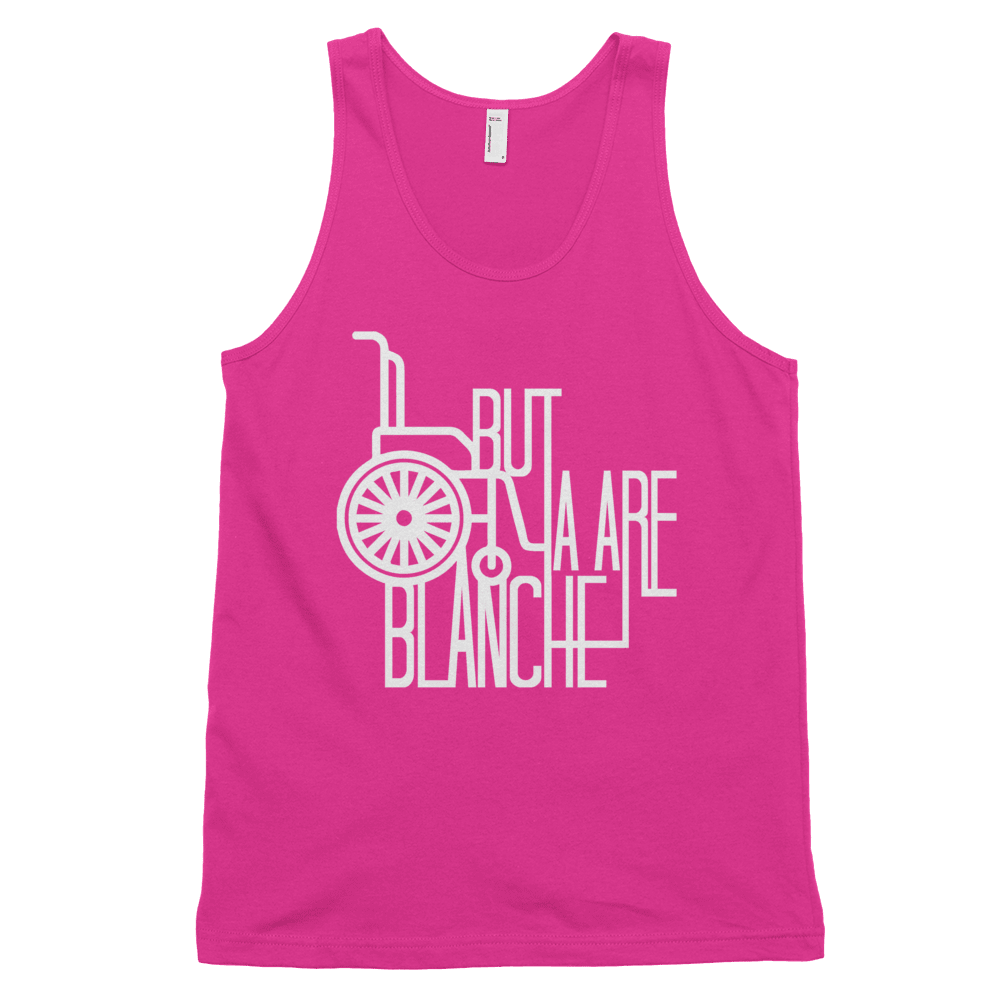 But Ya Are Blanche (Tank Top)-Tank Top-Swish Embassy