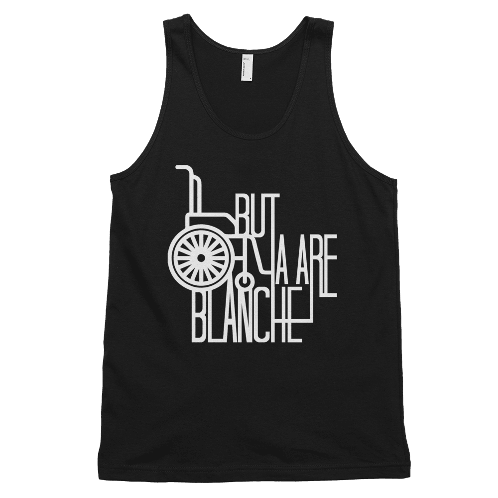 But Ya Are Blanche (Tank Top)-Tank Top-Swish Embassy