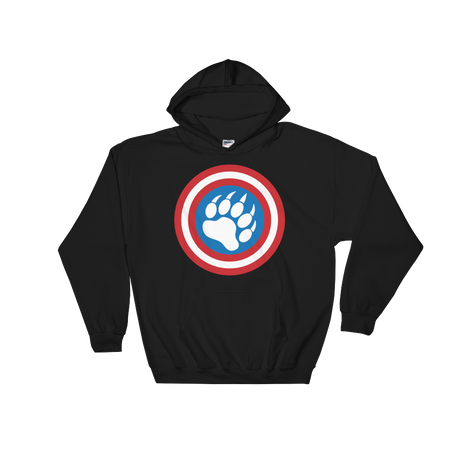 Cap'n Ameribear (Hoodie)-Hoodie-Swish Embassy