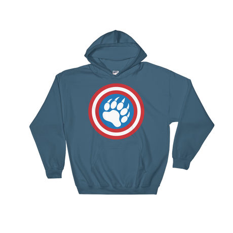 Cap'n Ameribear (Hoodie)-Hoodie-Swish Embassy