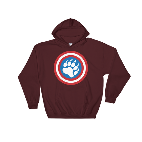 Cap'n Ameribear (Hoodie)-Hoodie-Swish Embassy