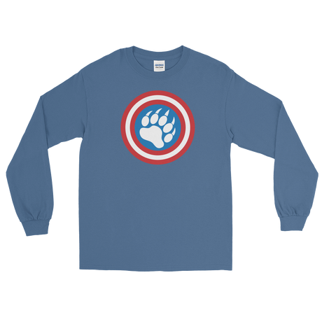 Cap'n Ameribear (Long Sleeve)-Long Sleeve-Swish Embassy