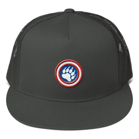 Cap'n Ameribear (Mesh Snapback)-Headwear-Swish Embassy