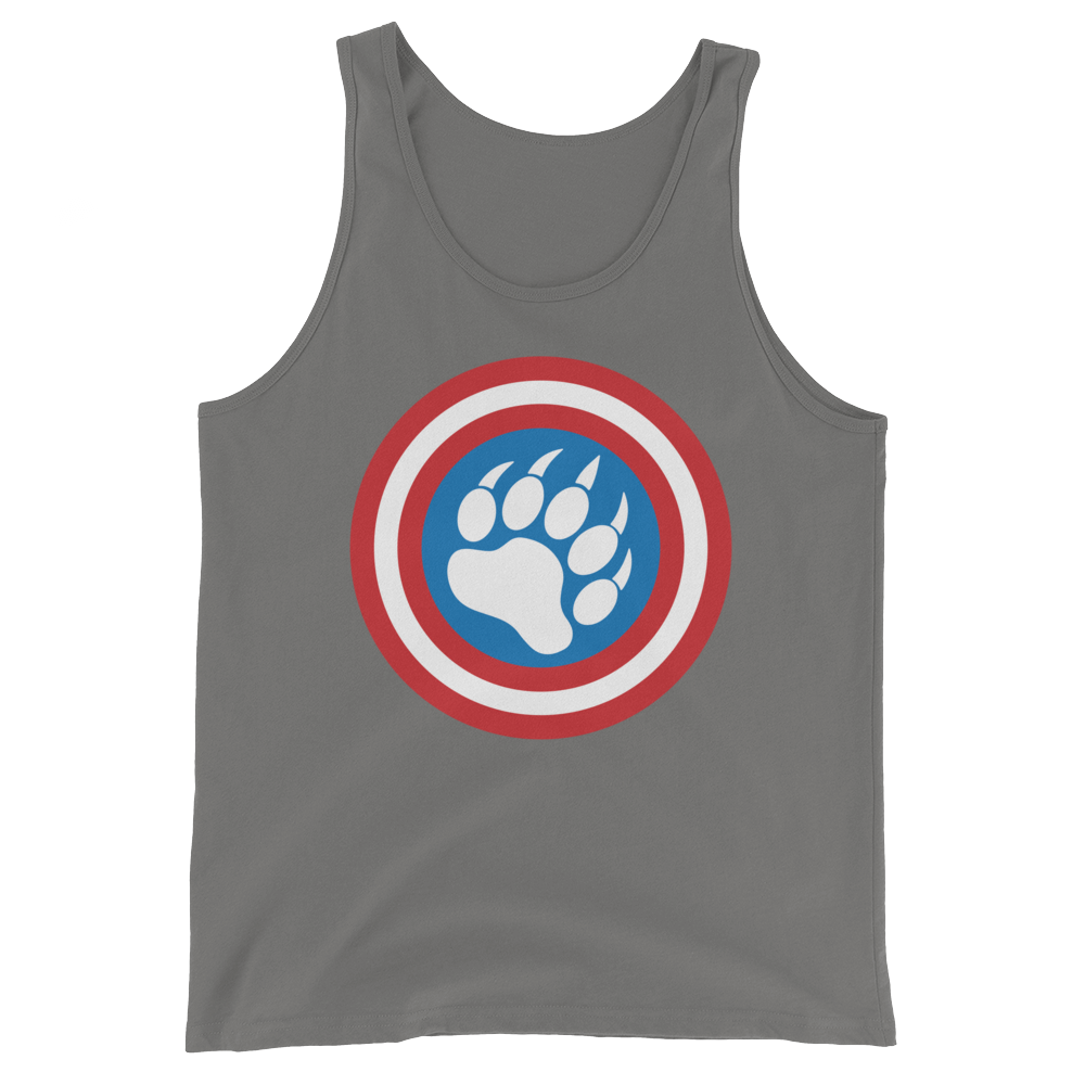 Cap'n Ameribear (Tank Top)-Tank Top-Swish Embassy