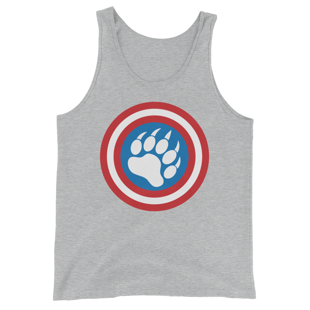 Cap'n Ameribear (Tank Top)-Tank Top-Swish Embassy