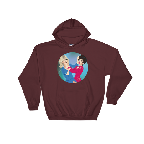 Cat Fight (Hoodie)-Hoodie-Swish Embassy