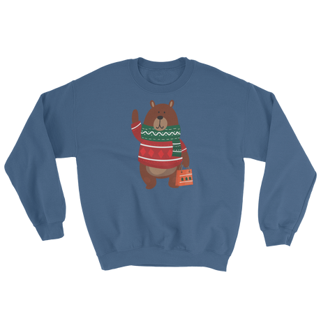 Christmas Bear (Long Sleeve)-Long Sleeve-Swish Embassy