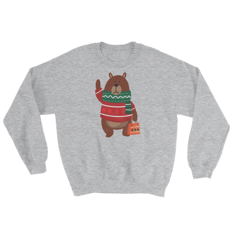 Christmas Bear (Long Sleeve)-Long Sleeve-Swish Embassy