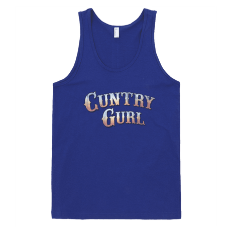 Cuntry Gurl (Tank)-Tank Top-Swish Embassy