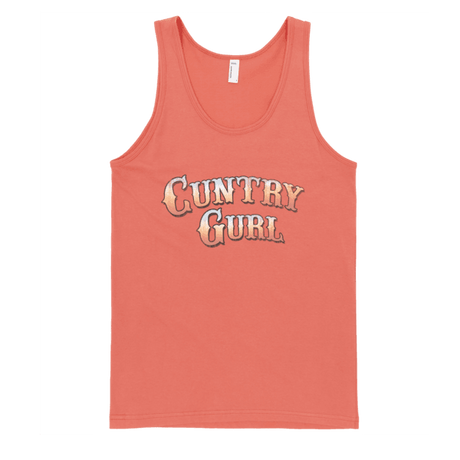 Cuntry Gurl (Tank)-Tank Top-Swish Embassy