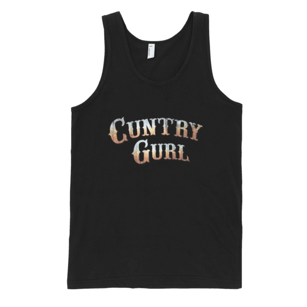 Cuntry Gurl (Tank)-Tank Top-Swish Embassy