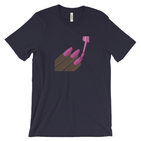 Dark Nail Polish Emoji-T-Shirts-Swish Embassy