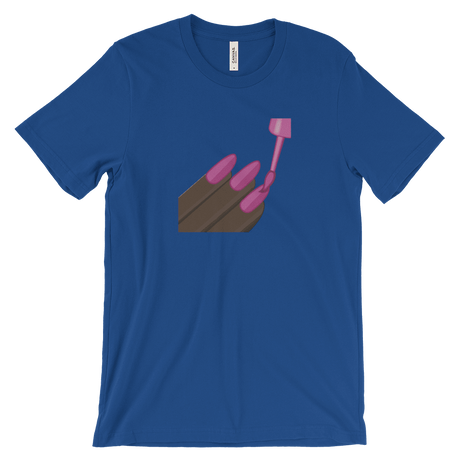 Dark Nail Polish Emoji-T-Shirts-Swish Embassy