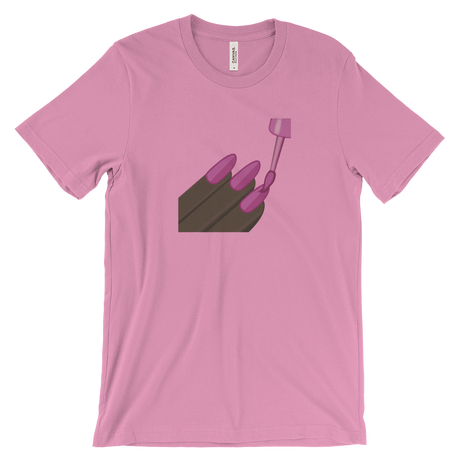 Dark Nail Polish Emoji-T-Shirts-Swish Embassy