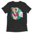 Desperately Seeking (Retail Triblend)-Triblend T-Shirt-Swish Embassy