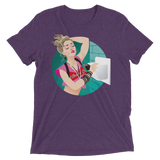 Desperately Seeking (Retail Triblend)-Triblend T-Shirt-Swish Embassy