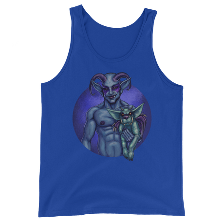 Dog and Demon (Tank Top)-Tank Top-Swish Embassy