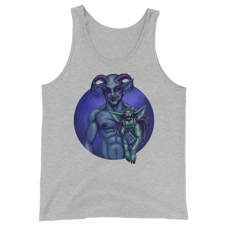 Dog and Demon (Tank Top)-Tank Top-Swish Embassy