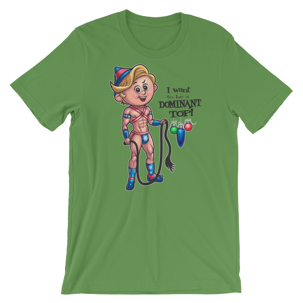 Dom Top Elf-Christmas T-Shirts-Swish Embassy