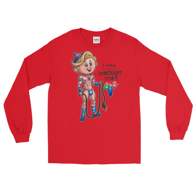 Dom Top Elf (Long Sleeve)-Long Sleeve-Swish Embassy