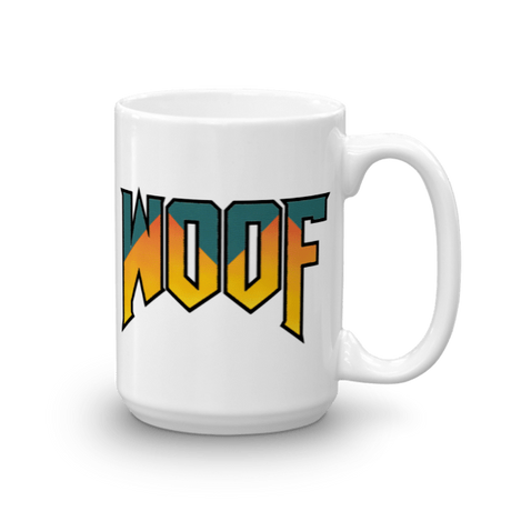 Doom Woof (Mug)-Mugs-Swish Embassy