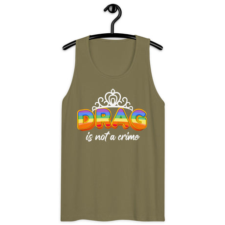 Drag is NOT a Crime (Tank Top)-Tank Top-Swish Embassy